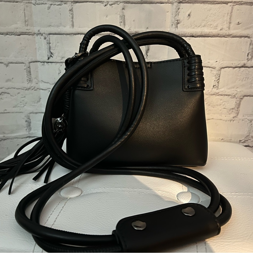 NWT House of Harlow 1960 Black Mini Bag - Picture 4 of 9